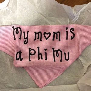sorority dog bandana